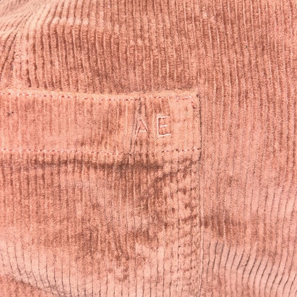AE Zip-up Courderoy pink/mauve American Eagle Mini skirt - Picture 7 of 7